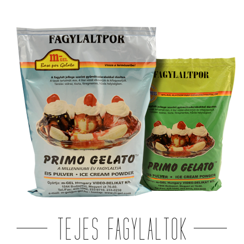 m-GEL Dia-Wellnes Fagylaltporok 2.05kg/csomag