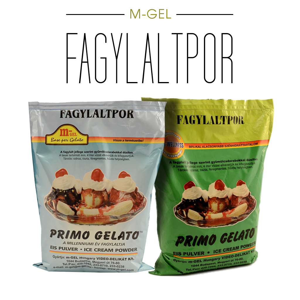 m-GEL Welness Fagylaltporok